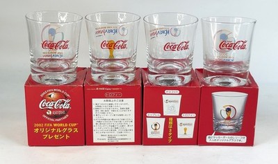 Coca-Cola 2002 FIFA Korea Japan World Cup Glass Limited Rare