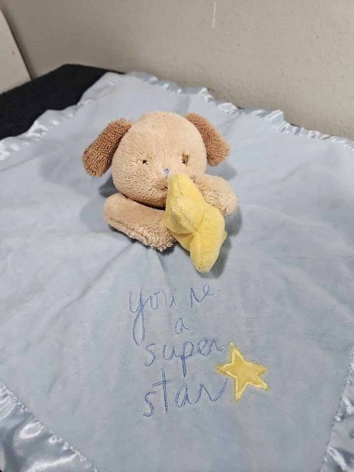 Messages from the Heart You're a Super Star Puppy Dog Security Blanket Lovey - Image 2 of 4