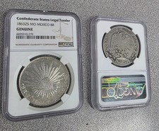 1858-1865 mexico reales