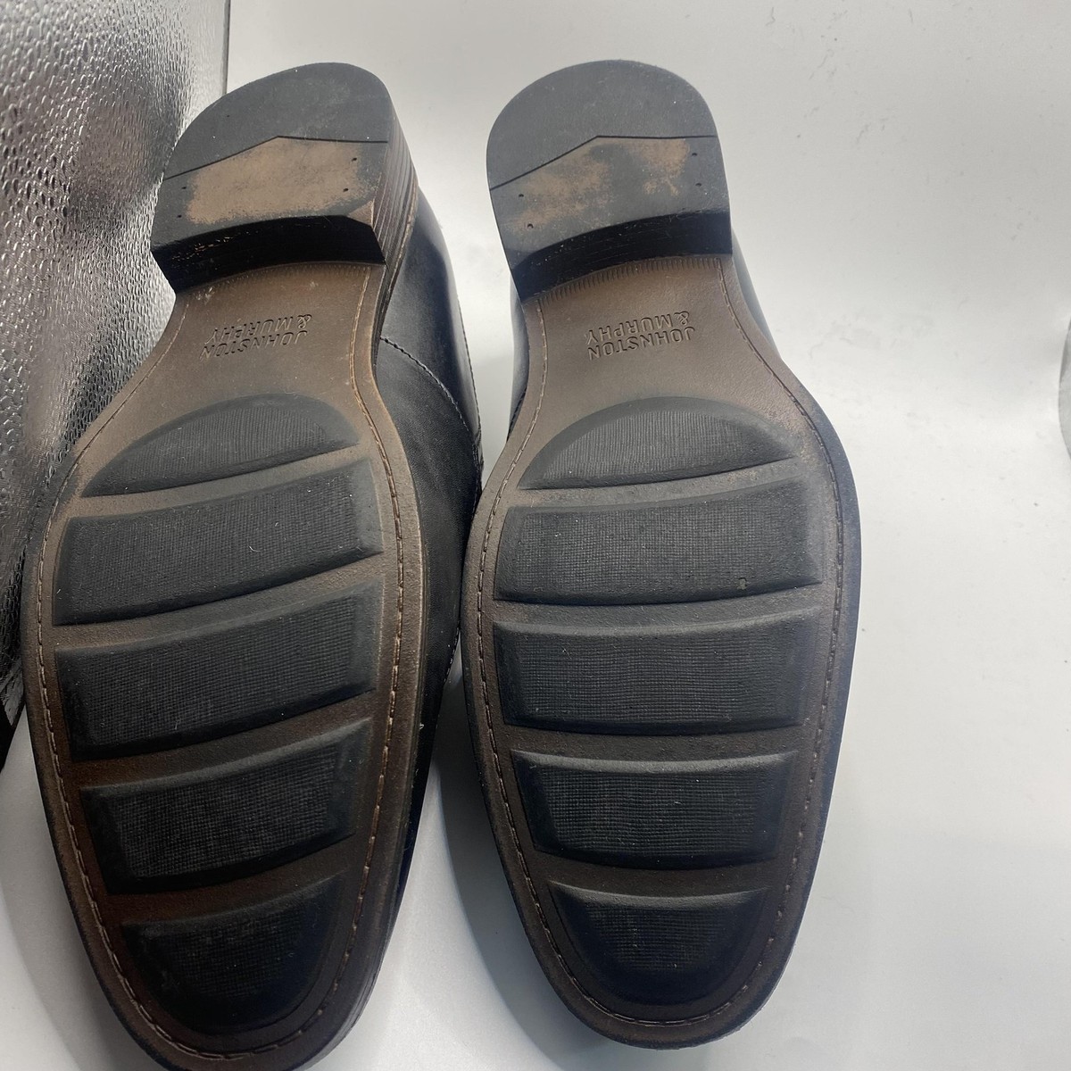 Johnston&Murphy Memory Foam Loafer Oxford Dress Slip On Shoes 15-7965 Black 9.5‎ Amazon.com | Johnston & Murphy Richland Plain Toe Bit Slip  main image 4
