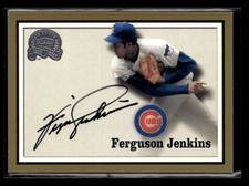 2000 Fleer Greats of the Game Ferguson Jenkins Autograph Auto Cubs RP777
