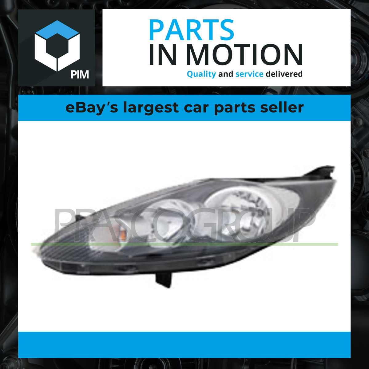 Headlight Headlamp Left FD3444904 Prasco 1524273 1530505 1549508 1580705 1678066