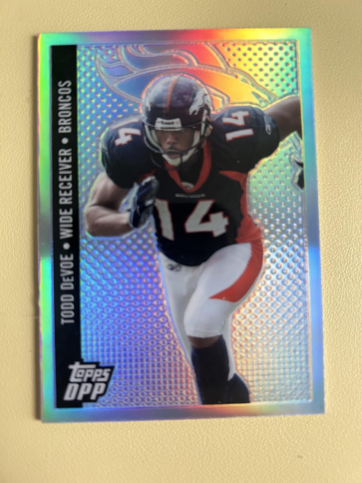 2006 Topps Draft Picks & Prospects #110 Todd DeVoe Chrome Refractors Rookie
