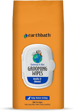 , Oatmeal  Aloe Grooming Wipes - Dog Wipes for Paws and Butt, Best Pet Wipes fo