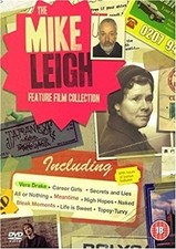 MIKE LEIGH FEATURE FILM COLLECTION BOX SET DVD Alain Sarde Movie Film New UK R2
