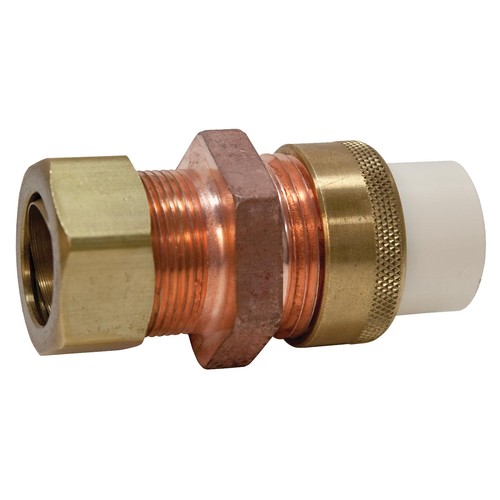 NIBCO Fig No 4733-7-LF, 3/4 in. CPVC Union CPVC Slip x Copper Silicon Alloy