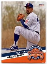 2019 Choice Syracuse Mets Zach Lee #15