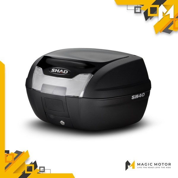 Shad Topcase-Abdeckung Nera Metallizzata SH40 D1B40E21-image
