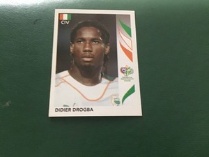 PANINI WORLD CUP GERMANY 2006 🇩🇪 DIDIER DROGBA 🇨🇮 # 205 COSTA D’AVORIO FOTO