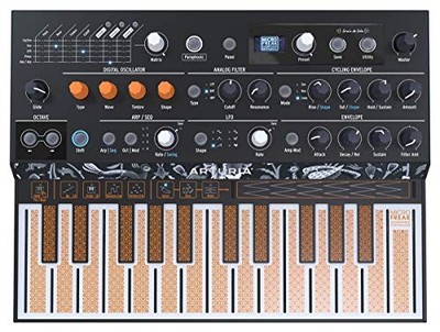 Arturia MicroFreak Hybrid Synthesizer 25 Tasten Poly Aftertouch Sequenzer Sch...