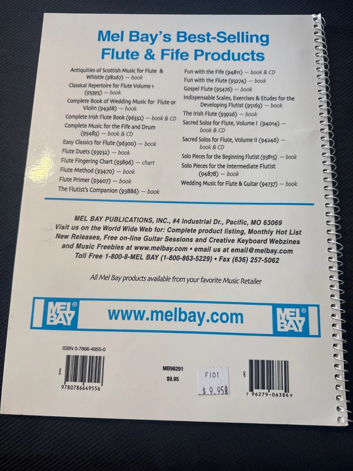 Illustrated Method for Flute by Stokes & Condon Mel Bay MB98291 Music Book - Image 2 of 4