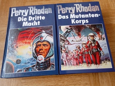 Perry Rhodan - 2 Hardcover Bücher - Die Dritte Macht & Das Mutanten-korps 