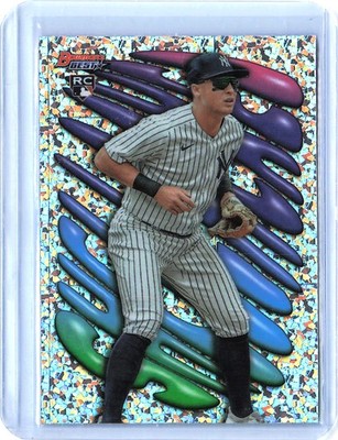 2023 Bowman's Best Anthony Volpe SH-17 Mini-Diamond Refractor Baseball Card