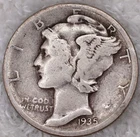 Mercury Dime 1935D
