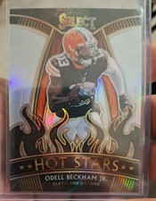 2020 Select Odell Beckham Jr Hot Stars Silver Prizm #HS11 Rams Browns