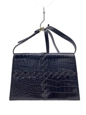 Yves Saint Laurent Shoulder Bag Black Leather or Canvas Used