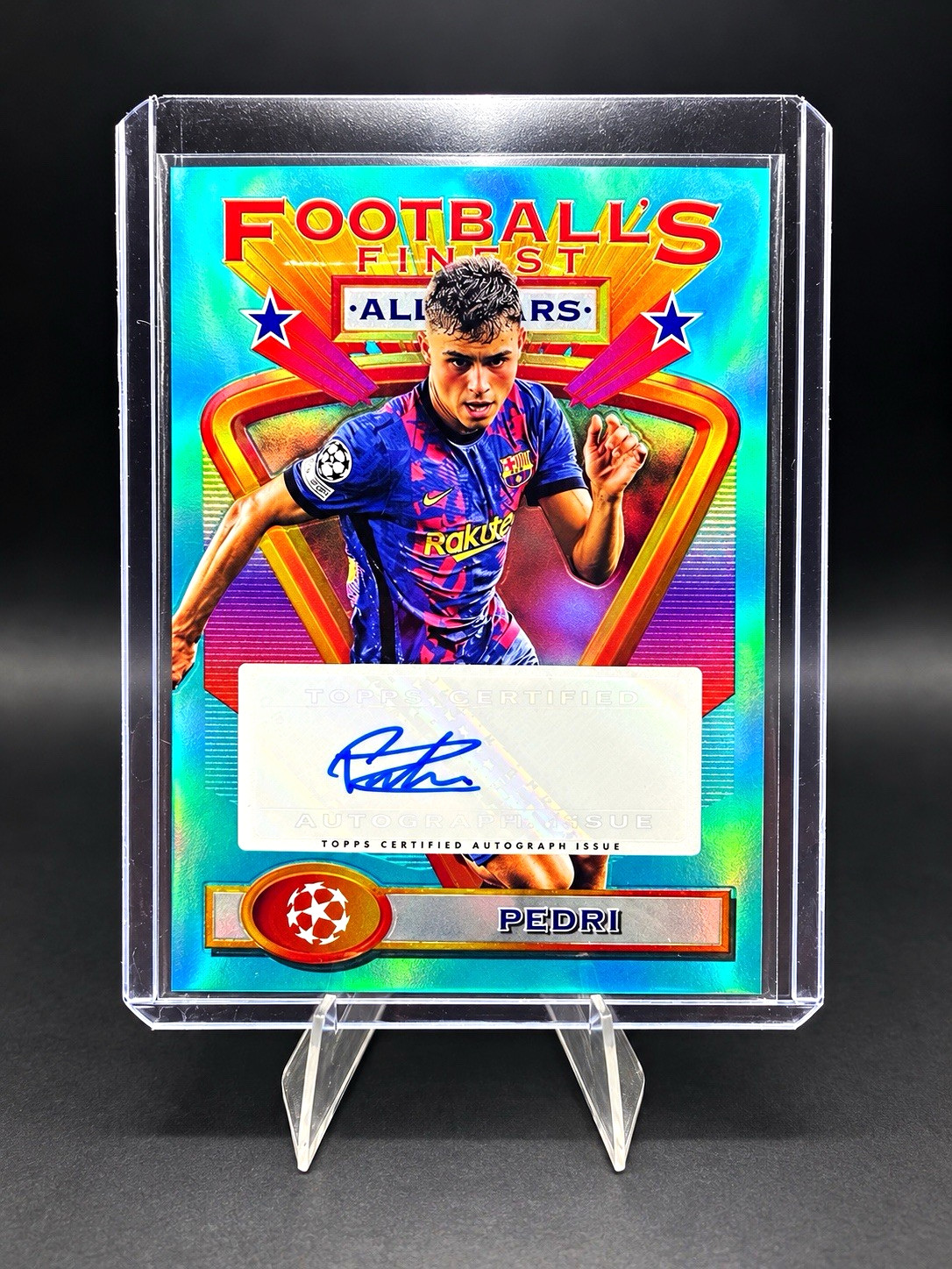 Topps Chrome 2024/25 Football’s Finest All Stars Pedri Barca Auto /30