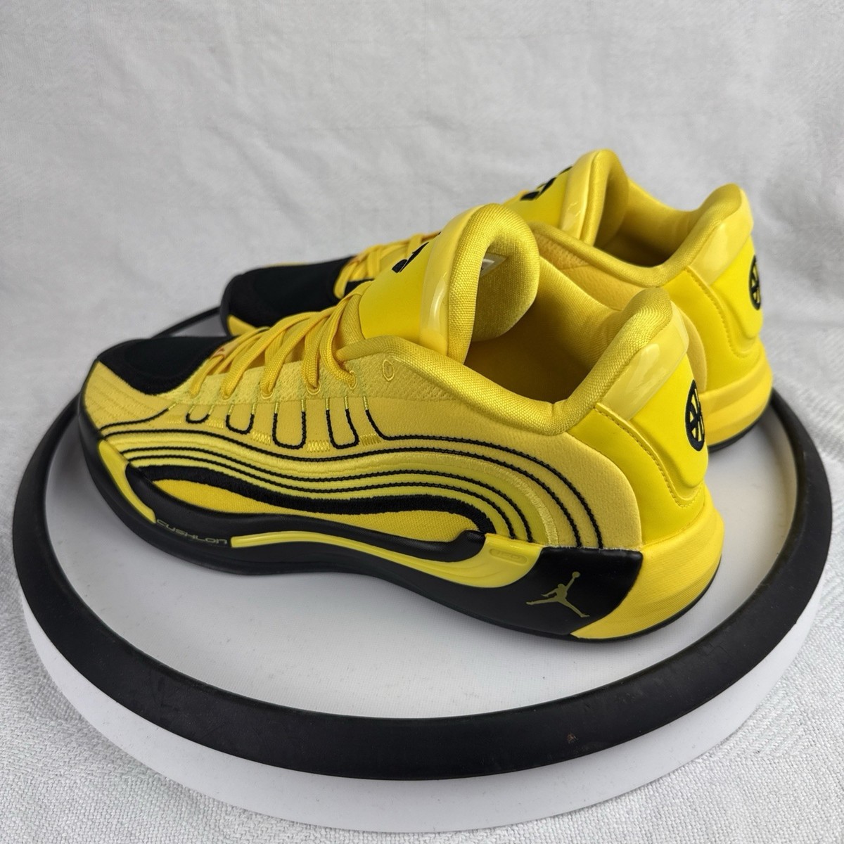 Nike Air Jordan Luka 4 Quai 54 Mens Size 11.5 Black Yellow New | eBay