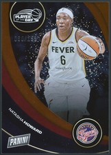 2025 Panini WNBA Player of the Day Orange Natasha Howard Insert #6 #'d 60/199