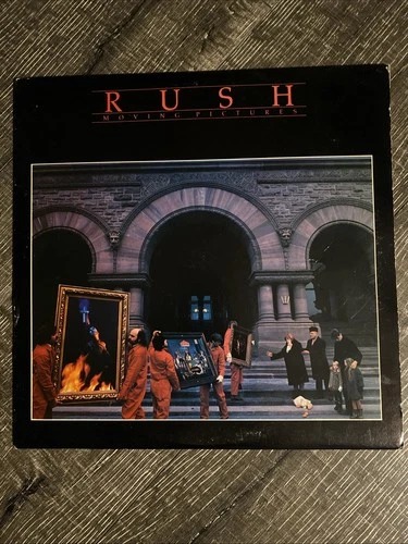 Rush - Moving Pictures LP Mercury SRM-1-4013 1981 Pressing w/ Inner