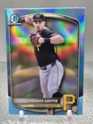 Konnor Griffin 2025 Bowman Chrome Prospects Sky Blue Refractor