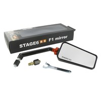Spiegel Stage6 F1 Schwarz Rechts Universal Aerox Speedfight SR50 Roller