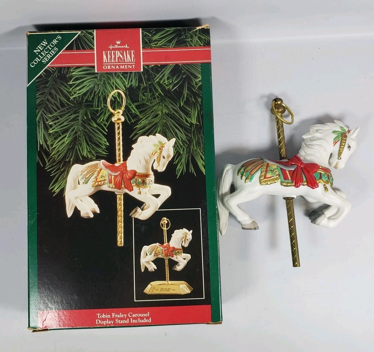 Porcelain Santa Christmas Collectible Holiday & Seasonal Ornaments