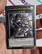 SHDP-IT056 CAVALIERE DIVINO GLORIOSO DRAGO D'ORO ULTIMATE RARR NUOVA ITA PRIMA 
