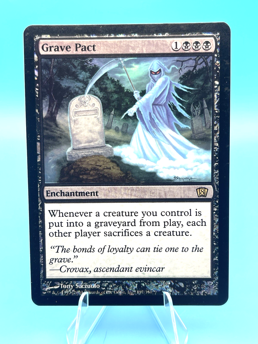 MTG Grave Pact 墓穴までの契約 英語 コンフェッティ foil MTG Foil Grave Pact 8th Edition | eBay