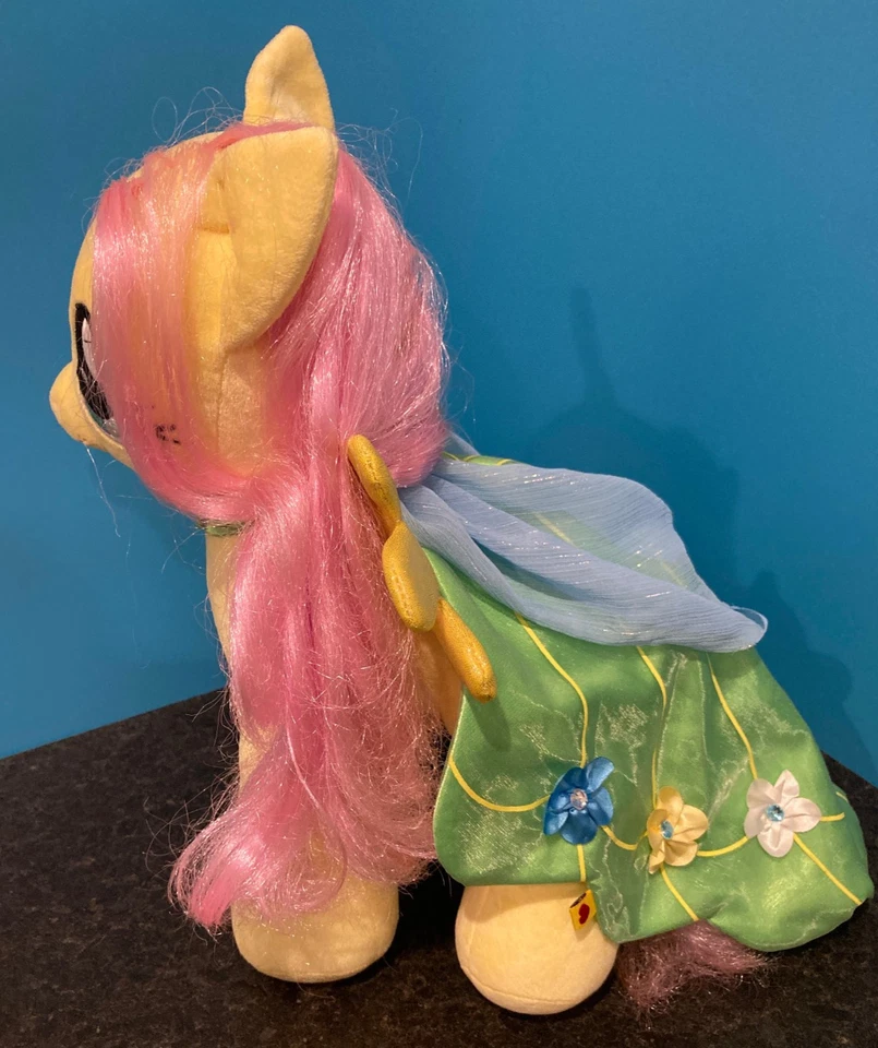 Peluche My Little Pony G4 Build A Bear BABW MLP Fluttershy 15" con capa Foto 2 de 4