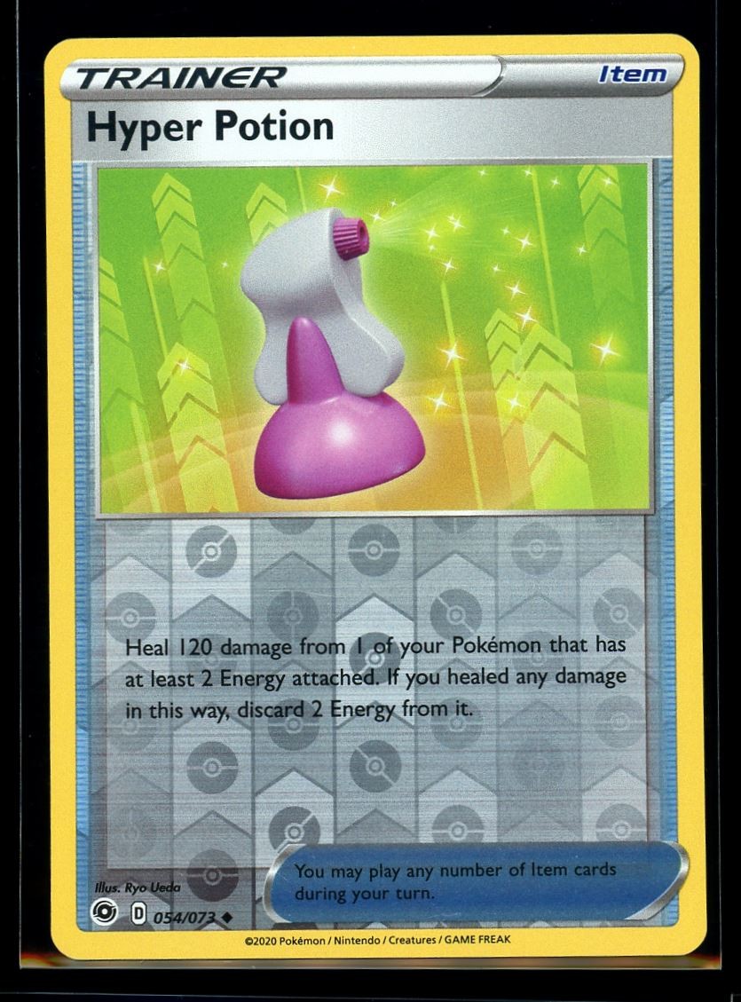 2020 Sword & Shield - Champion's Path Hyper Potion Reverse Holo #54 Pokemon Card