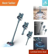 Advanced Cordless Vacuum Cleaner - Adjustable Suction for All Surfaces, 50 Mins