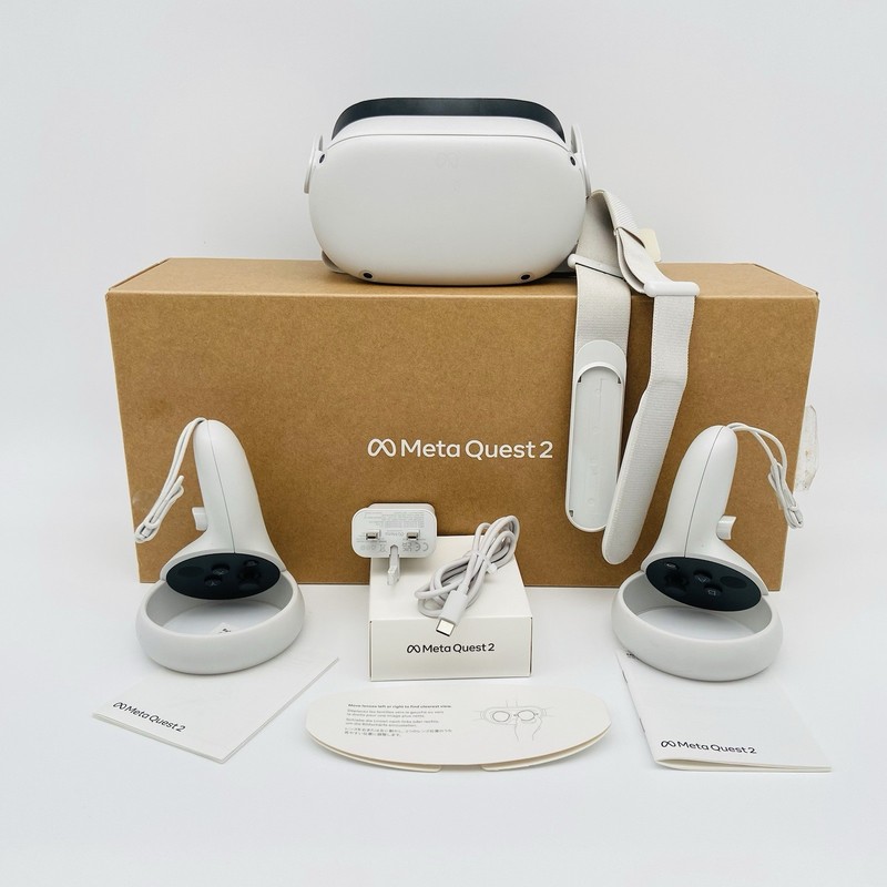 Meta Quest 2 All-in-one VR Headset 128GB *VGC* Controller & Charger FAST POST🚚✅