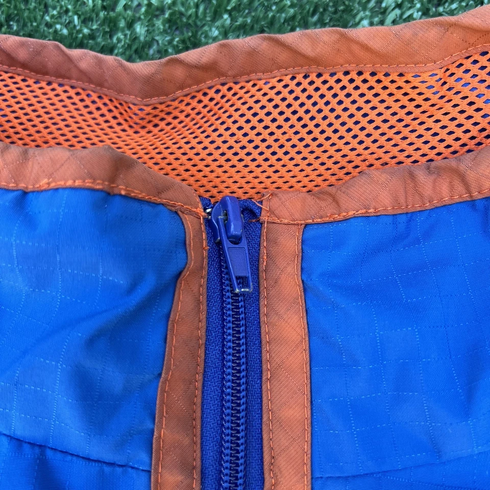 Chaqueta cortavientos vintage con logotipo 7 Florida Gators para hombre grande azul cuadrada UF 90s Foto 4 de 4