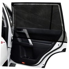 Car Window Shades, 2 Pack Breathable Mesh Side Sun Shades, Stretch Extra Large