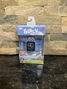 Bluey iTime Touchscreen Children's Smart Watch with Silicone Strap and Blue Case