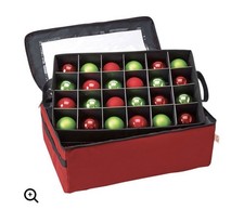2-Tray Ornament Storage Bag