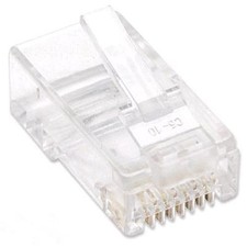 Intellinet Plug Modulari RJ45 Cat5E per Cavo Flessibile UTP