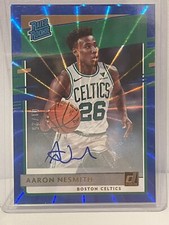 2020-21 Donrus Aaron Nesmith Blue Autograph /25