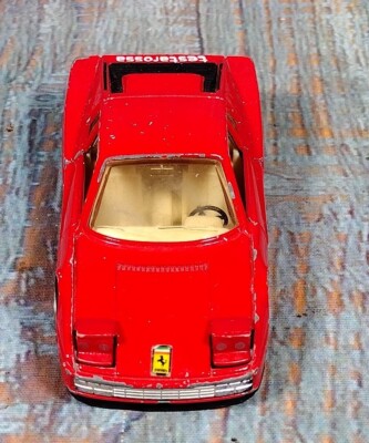 MC Toy Ferrari Testarossa 1/39 Scale Diecast Red Pull Back & Go