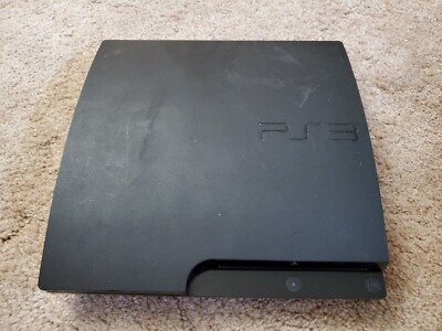 Sony PlayStation 3 PS3 Black Console System Only CECH-3001B PARTS OR REPAIR