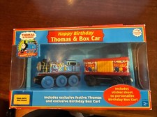 Thomas Friends Wooden Railway Train Tank Engine Happy Birthday New in Box