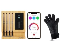 Block: 4-Probe Premium Wifi Smart Meat Thermometer Alexa 