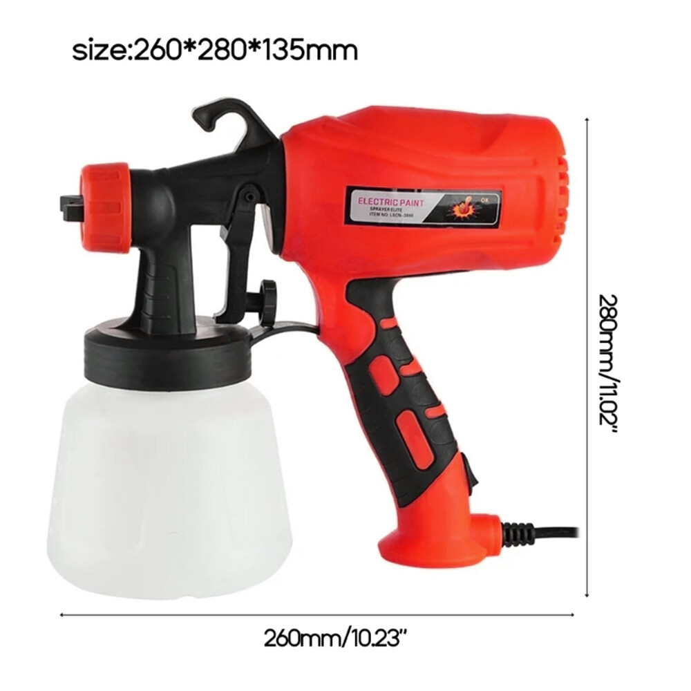 800ml Electric Spray Gun 550W Paint Sprayer Painting Compressor Home Wagner eBay