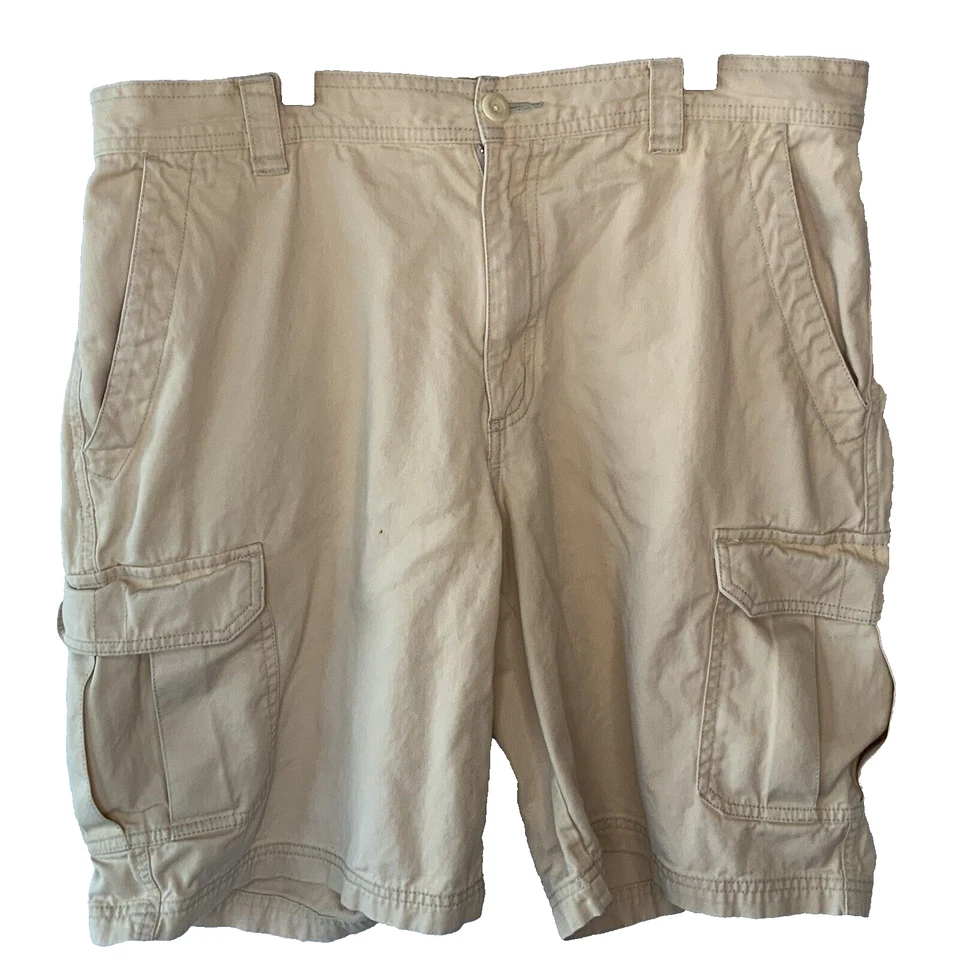 Pantalones Cortos Columbia Cargo Para Hombre 34 Omni Tono Seis Bolsillos Forrados Bronceado Senderismo Foto 3 de 4