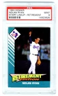 NOLAN RYAN~RARE (POP 20) 1993 KENNER STARTING LINEUP RETIREMENT PSA-9 MINT CARD