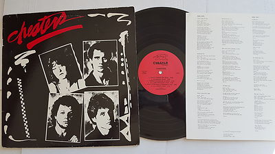 CHEATERS - Self Titled s/t PRIVATE 1981 AOR Hard Rock (LP) + Lyric Insert