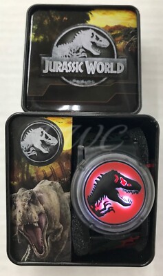 Jurassic World Kids Digital Watch Face Lights up JRW4006AZ