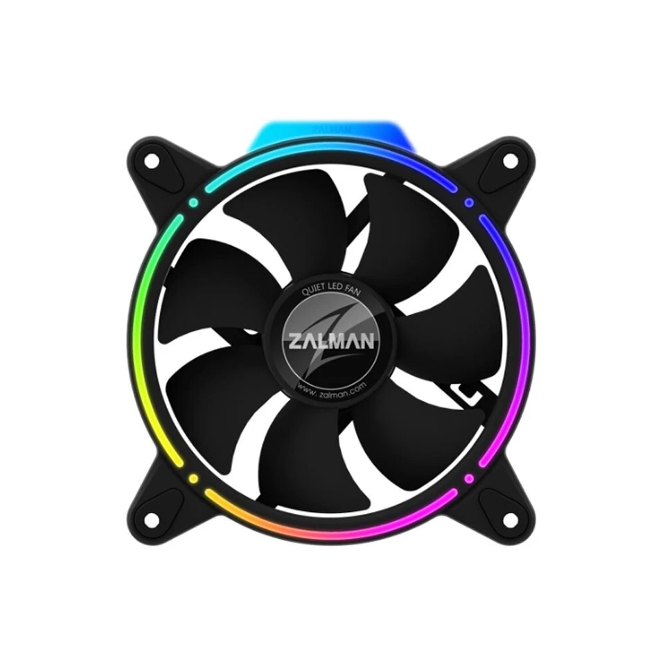 ZALMAN RGB LED CASE FAN / 120mm Fan / Front and back Double Spectrum LED Effect - Image 4 of 4