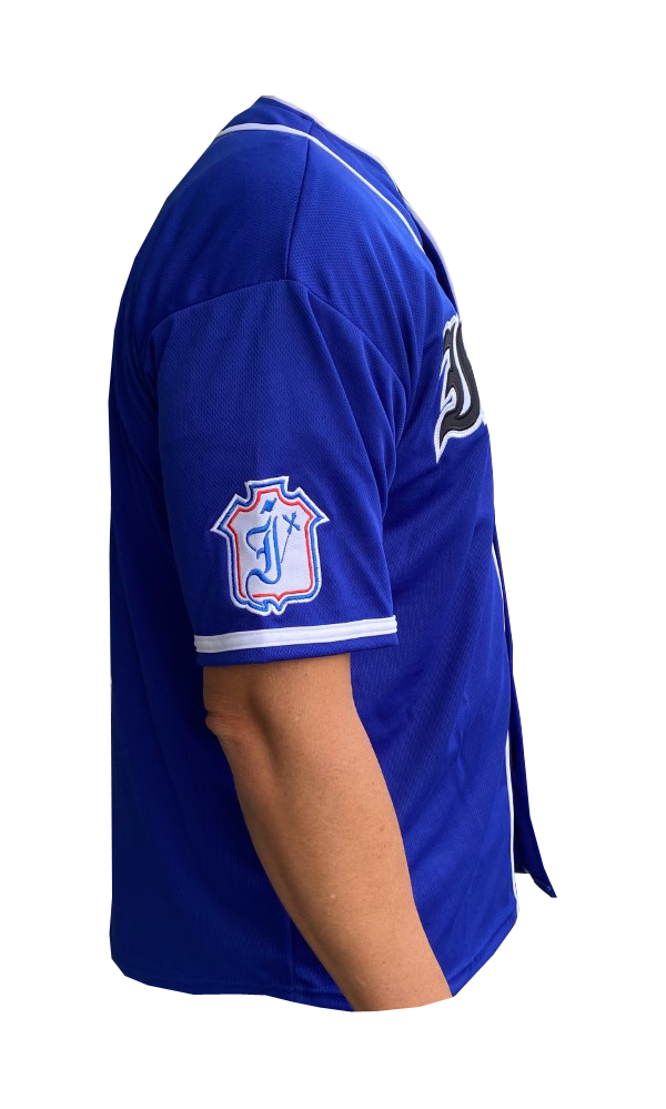 INDUSTRIALES DE CUBA BASEBALL JERSEY BLUE, $44.99